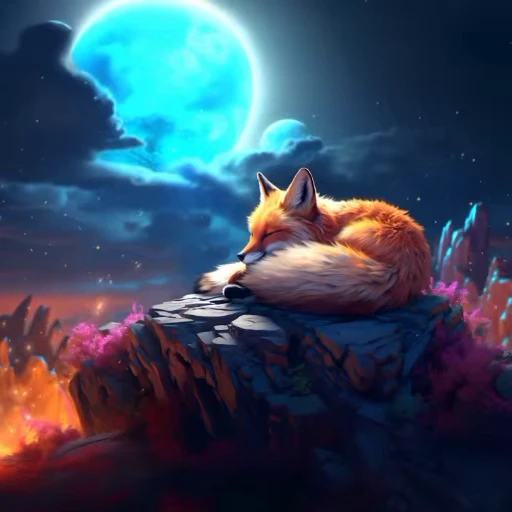 🦊 Стикер «Милота» для Telegram