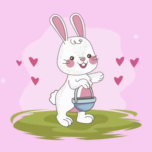 🐰 Стикер «Милота» для Telegram