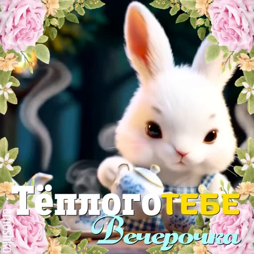 👼 Стикер «Вечер и Ночь» для Telegram