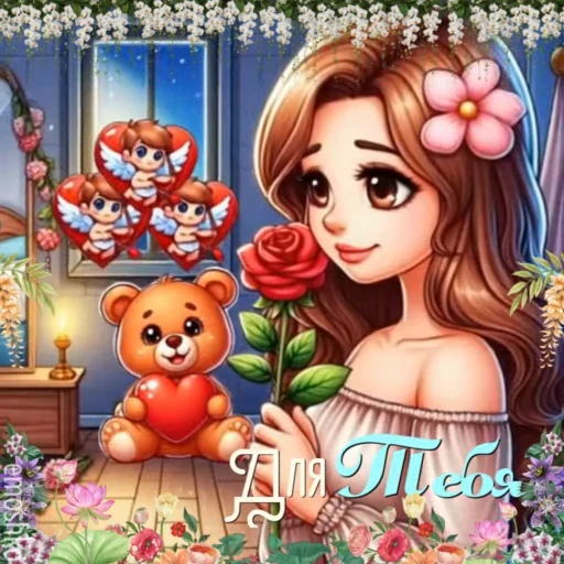 🌖 Стикер «Вечер и Ночь» для Telegram