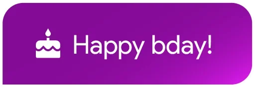 🎂 Стикер «Creative» для Telegram