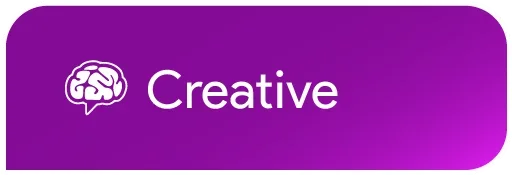 🧠 Стикер «Creative» для Telegram