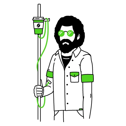 ☕ Стикер «CreativePeople» для Telegram