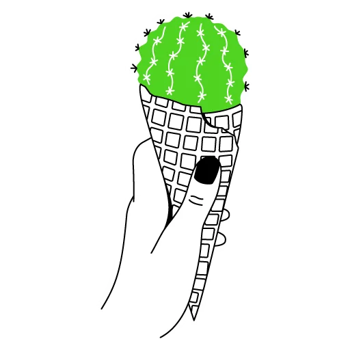 🍦 Стикер «CreativePeople» для Telegram