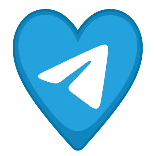 💙 Эмодзи «The Open Love» для Telegram