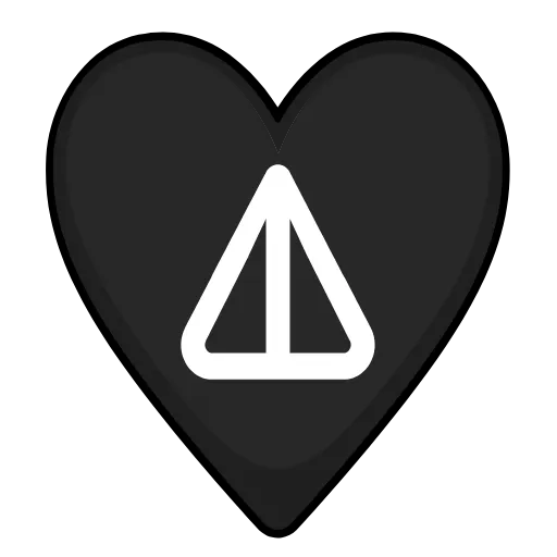 🖤 Эмодзи «The Open Love» для Telegram