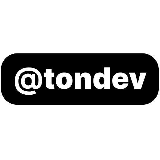Стикер 8 &;TON