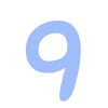 9️⃣ Эмодзи «Голубой шрифт, буквы, цифры и иконки» для Telegram