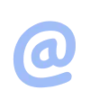 🐶 Эмодзи «Голубой шрифт, буквы, цифры и иконки» для Telegram
