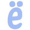 🔡 Эмодзи «Голубой шрифт, буквы, цифры и иконки» для Telegram