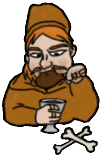 😊 Стикер «Средневековье» для Telegram