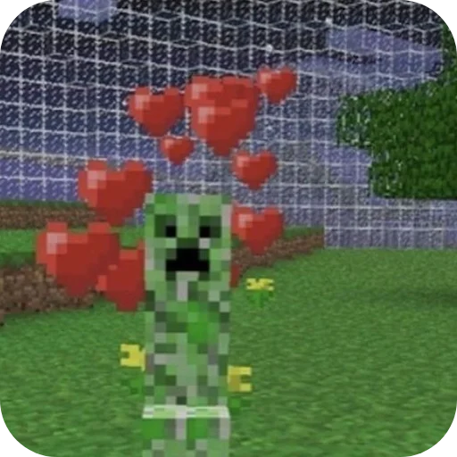 ❤ Стикер «Creeper» для Telegram