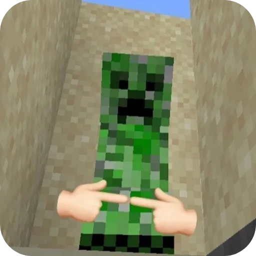 ❤ Стикер «Creeper» для Telegram