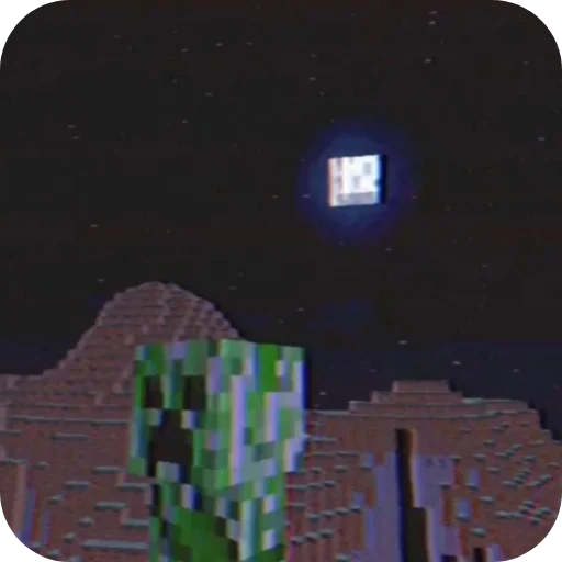 🌌 Стикер «Creeper» для Telegram