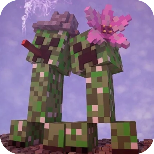 ❤ Стикер «Creeper» для Telegram