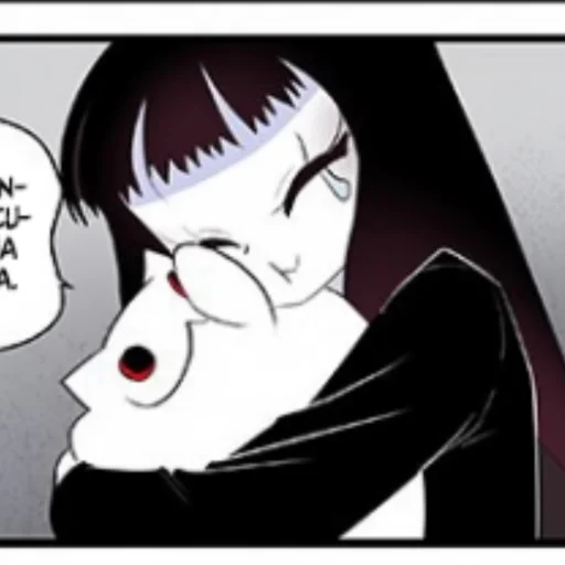 ❤️ Стикер «Creepy Cat» для Telegram