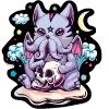 🐱 Эмодзи «CREEPY but CUTE» для Telegram