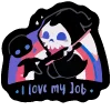 💀 Эмодзи «CREEPY but CUTE» для Telegram
