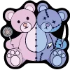 🐻 Эмодзи «CREEPY but CUTE» для Telegram