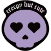 💀 Эмодзи «CREEPY but CUTE» для Telegram