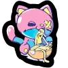 🐱 Эмодзи «CREEPY but CUTE» для Telegram