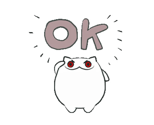 👌 Стикер «Creepy Cat Animated» для Telegram
