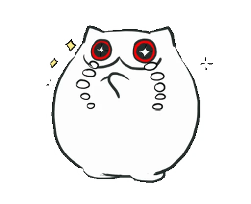😭 Стикер «Creepy Cat Animated» для Telegram