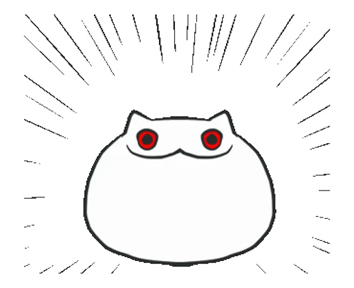 🔎 Стикер «Creepy Cat Animated» для Telegram