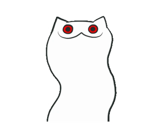 🌀 Стикер «Creepy Cat Animated» для Telegram