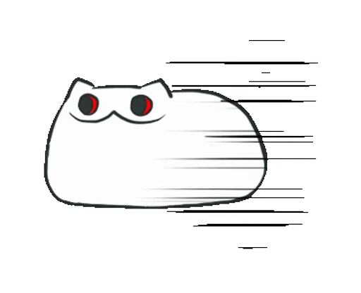 💨 Стикер «Creepy Cat Animated» для Telegram