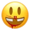 Стикер 2 𝗰𝗿𝗲𝗲𝗽𝘆 𝗲𝗺𝗼𝗷𝗶 𝗯𝘆