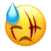 😓 Эмодзи «𝗰𝗿𝗲𝗲𝗽𝘆 𝗲𝗺𝗼𝗷𝗶 𝗯𝘆» для Telegram