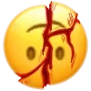 Стикер 14 𝗰𝗿𝗲𝗲𝗽𝘆 𝗲𝗺𝗼𝗷𝗶 𝗯𝘆