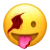 Стикер 24 𝗰𝗿𝗲𝗲𝗽𝘆 𝗲𝗺𝗼𝗷𝗶 𝗯𝘆
