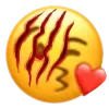 Стикер 19 𝗰𝗿𝗲𝗲𝗽𝘆 𝗲𝗺𝗼𝗷𝗶 𝗯𝘆