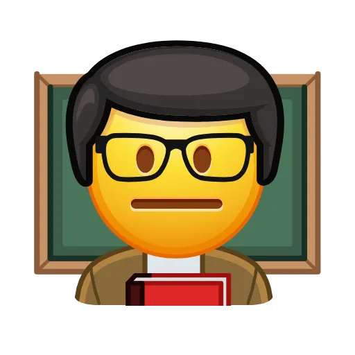 👨‍🏫 Стикер «Creepy Emojis» для Telegram