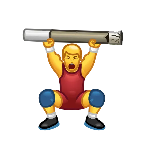🏋️ Стикер «Creepy Emojis» для Telegram