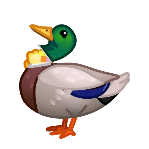 🦆 Стикер «Creepy Emojis» для Telegram