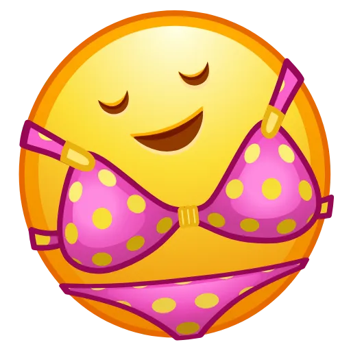 👙 Стикер «Creepy Emojis» для Telegram