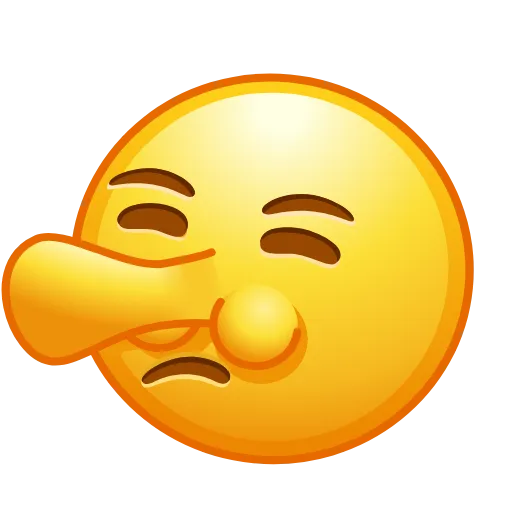 🤥 Стикер «Creepy Emojis» для Telegram