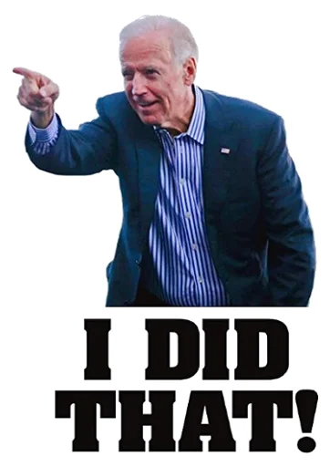 Стикерпак Creepy Joe Biden для Telegram