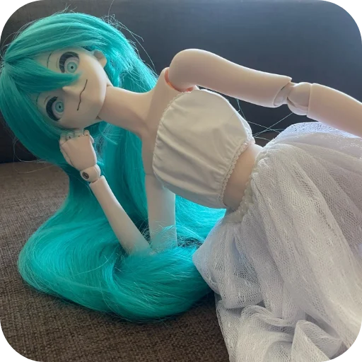 😏 Стикер «Creepy Miku Doll» для Telegram
