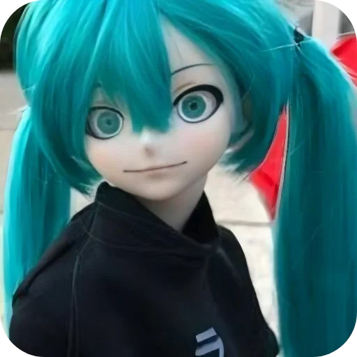 😌 Стикер «Creepy Miku Doll» для Telegram