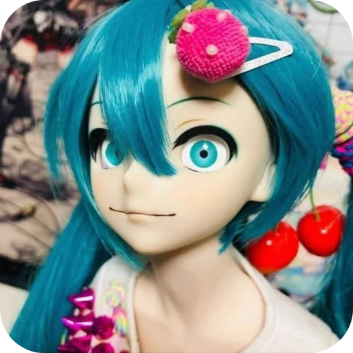 🌸 Стикер «Creepy Miku Doll» для Telegram