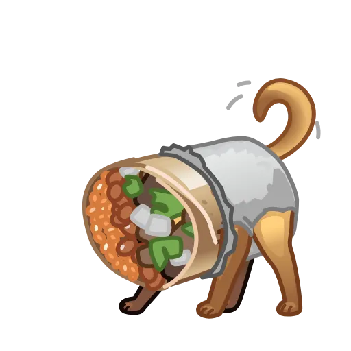 🌯 Стикер «Creepy» для Telegram