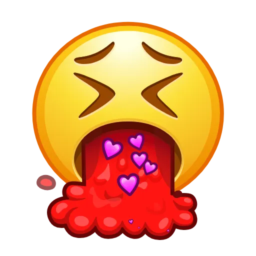 🤮 Стикер «Creepy» для Telegram