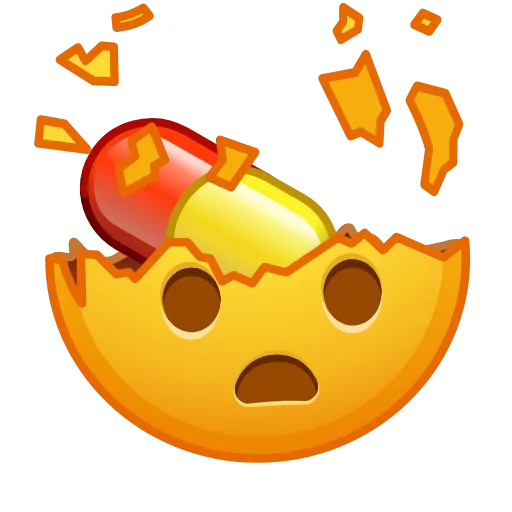 💊 Стикер «Creepy» для Telegram