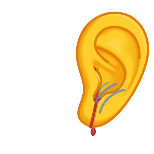 👂 Стикер «Creepy» для Telegram
