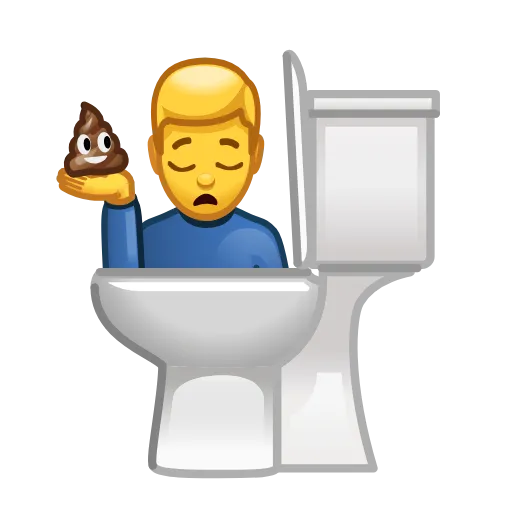🚽 Стикер «Creepy» для Telegram