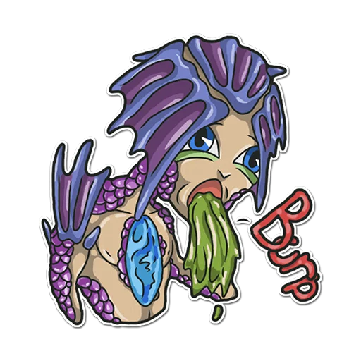 🤮 Стикер «Cricket Sticker» для Telegram